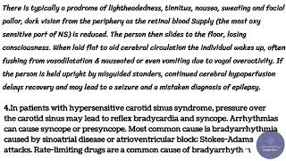 Syncope amp Presyncope [upl. by Wenona413]