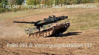 Leopard 2A6 Tank Show  Bad Frankenhausen [upl. by Assi940]