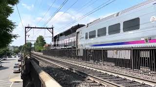 NJDOT Heritage Unit 4101 Departs Madison NJ [upl. by Gala925]