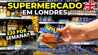 TOUR pelo MERCADO MAIS FAMOSO de Londres 🇬🇧 [upl. by Akitan659]