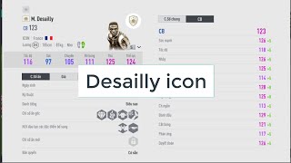 Player Reviews Desailly Icon Ingame FO4  FIFA Online 4 [upl. by Mercier489]