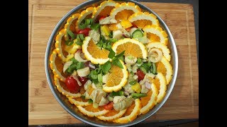 Salade de cœurs dartichaut et de palmier [upl. by Eelsew]