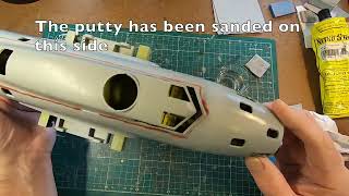 How to Prepare a Plastic Model Kit for Painting  B17 Model Kit [upl. by Ahsital]