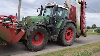 Fendt 820 amp Lely splendimo  Fauchage  Fortemps JM [upl. by Vershen]