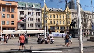 One Day Trip To Zagreb Croatia 🇭🇷 [upl. by Orihakat]