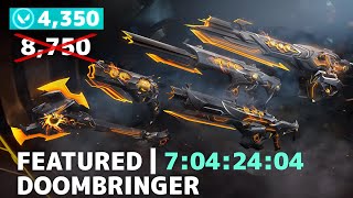 New DOOMBRINGER Bundle Skins in Valorant [upl. by Stolzer155]