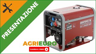 Generatore di corrente monofase MOSA GE S8000 BBT AVR EAS presentazione [upl. by Tadeas]