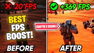 Boost FPS amp Fix Stutters in Fortnite Chapter 5 Season 3 For ANY PC GUARANTEED BOOST [upl. by Zurek]