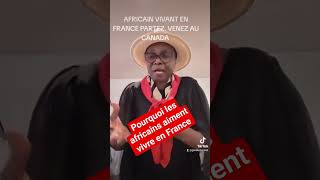 je ne comprends pas lobstination des africains à vivre en France [upl. by Hamilton806]