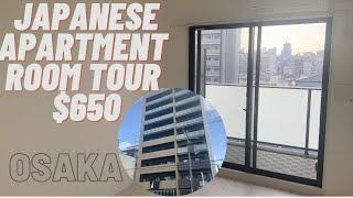 650 Small 1K Studio Apartment in Osaka Japan [upl. by Ehlke]