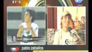 Pablo Zeballos y sus goles en Olimpia [upl. by Gora]