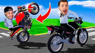 Aprendi a dar GRAU DE MOTO com o GQ Games MX BIKES [upl. by Veradis]