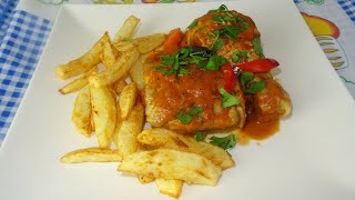 POLLO A LA CERVEZA  RECETA SIN HORNO [upl. by Adnelg]