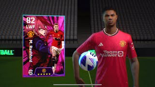 How To Upgrade Free M RASHFORD In Pes 24  BLUE LOCK Rashford Max Training Tutorial In Efootball 24 [upl. by Yvaht364]