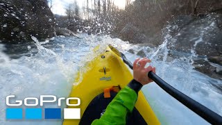 GoPro Kayaking the Tennessee Rapids with Nick Troutman [upl. by Yelsnya]