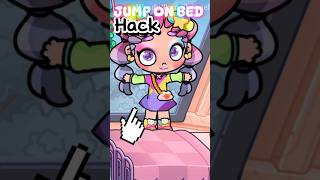 JUMP ON BED Hack 😁🥳 avatarworld hack shorts [upl. by Veradia211]