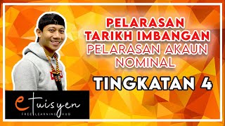 eTuisyen TINGKATAN 4 PRINSIP PERAKAUNAN Bab 8  Pelarasan Tarikh Imbangan [upl. by Namlaz]