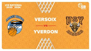 U16 National  Day 1 VERSOIX vs YVERDON [upl. by Erena]