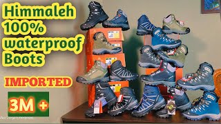 HIMMALEH 100 WATERPROOF HIKING \ TREKKING BOOTS \SNOW BOOTS \ BIKING BOOTS maadurgaenterprises [upl. by Atikihc]