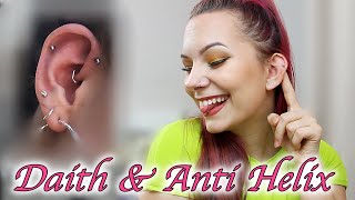 DAITH amp ANTI HELIX  PIERCING TALK [upl. by Hubey]