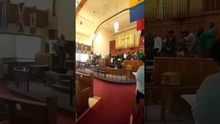 Ugo reciting Decalogue at Grant AME ⛪ [upl. by Ree216]