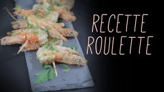 Recette  Brochettes de gambas [upl. by Iew732]