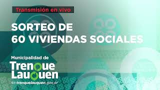 SORTEO DE LAS 60 VIVIENDAS SOCIALES [upl. by Oiceladni]