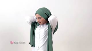 Instant Jersey Hijab with band from Tulip Fashion [upl. by Obeded]