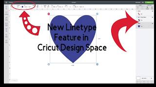 Cricut Design Space  LineType Update  January 2019 [upl. by Berry]