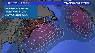 Noreaster explained Does next weeks storm have potential [upl. by Asital54]