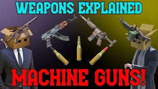 7D2D Alpha 20 Machine Guns  Weapons Explained [upl. by Aseram30]