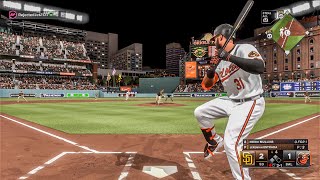 MLB The Show 24 Online Rated Orioles vs Padres PS5 Gameplay [upl. by Reffinnej]