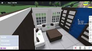 Building a Book Store in Bloxburg  Part 5 of Town Series [upl. by Nafets]