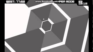 Super Hexagon  Hyper Hexagonest How 15x speed looks like [upl. by Auston998]