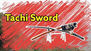 Tachi Sword  Samurai Sword  Katana [upl. by Audri288]