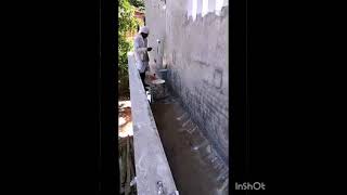 zycosil waterproofing of wall 100 Effective for seepages [upl. by Nichola]