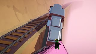 Gang Beasts train goes wild [upl. by Bullock]