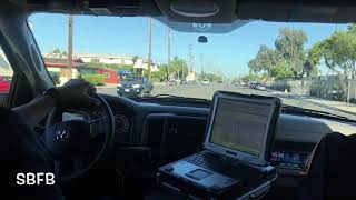 Ride Along LACoFD Squad 36 w Fire Station ToneOuts [upl. by Norre]