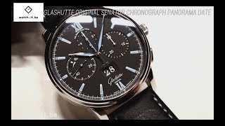 Glashutte Original Senator Chronograph Panorama Date [upl. by Htomit]