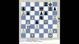 Morozevich Alexander vs Van der Wiel John  Tilburg Rapid Chess 1993 Netherlands [upl. by Simeon]