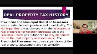 History of Real Property Taxation In The Philippines taxation landtax assessor [upl. by Trebliw]