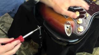 Rockready SnapStrap Install Video  Clip Locks Guitar Strap in Place  Guitar Gear [upl. by Eilrac851]