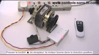 Comment faire kit commande moteur 220V inverser un moteur monophasé à condensateur de démarrage [upl. by Maccarone264]