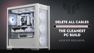 The Future of PC Building is Now  ASUS TUF Gaming GT302 ARGB  RTX 4070 Ti Super BTF White [upl. by Eromle]