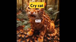 cat cry😭😭videoshort [upl. by Hoopes738]