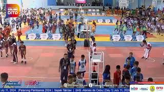 PALARONG PAMBANSA 2024 SEPAK TAKRAW  DAY 1  SHS Ateneo de Cebu [upl. by Joelle]