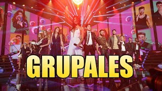 OT 2017  Top 10 Actuaciones GRUPALES [upl. by Courcy]