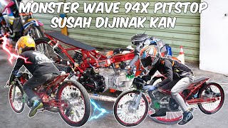 WAVE MONSTER FFA PERTAMA DI INDONESIA MILIK 94XPITSTOP MASIH SUSAH DI JINAKAN OLEH ADEN amp NOKA [upl. by Nidnerb]