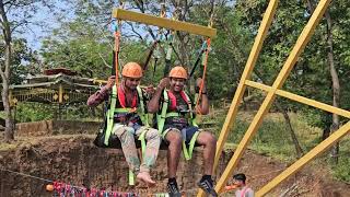 bhimkund point advanture games😍 adventure chikhaldarahillstation chikhaldara advanturegame [upl. by Ahsinan]