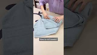 Master the Art of Towel Folding Easy and Elegant Techniques Revealed 🌟 [upl. by Shaun673]